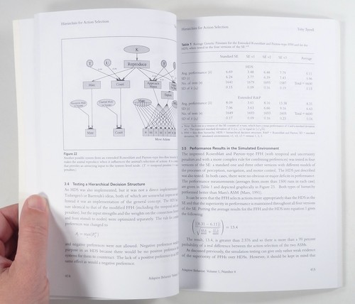 1993 #4 ADAPTIVE BEHAVIOR Artificial Life NEURAL NETWORKS Biological Simulation - Picture 6 of 7