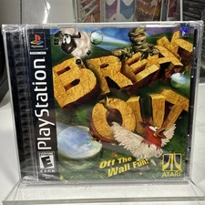 Breakout - PS1 PlayStation 1 Brand New Factory Sealed.