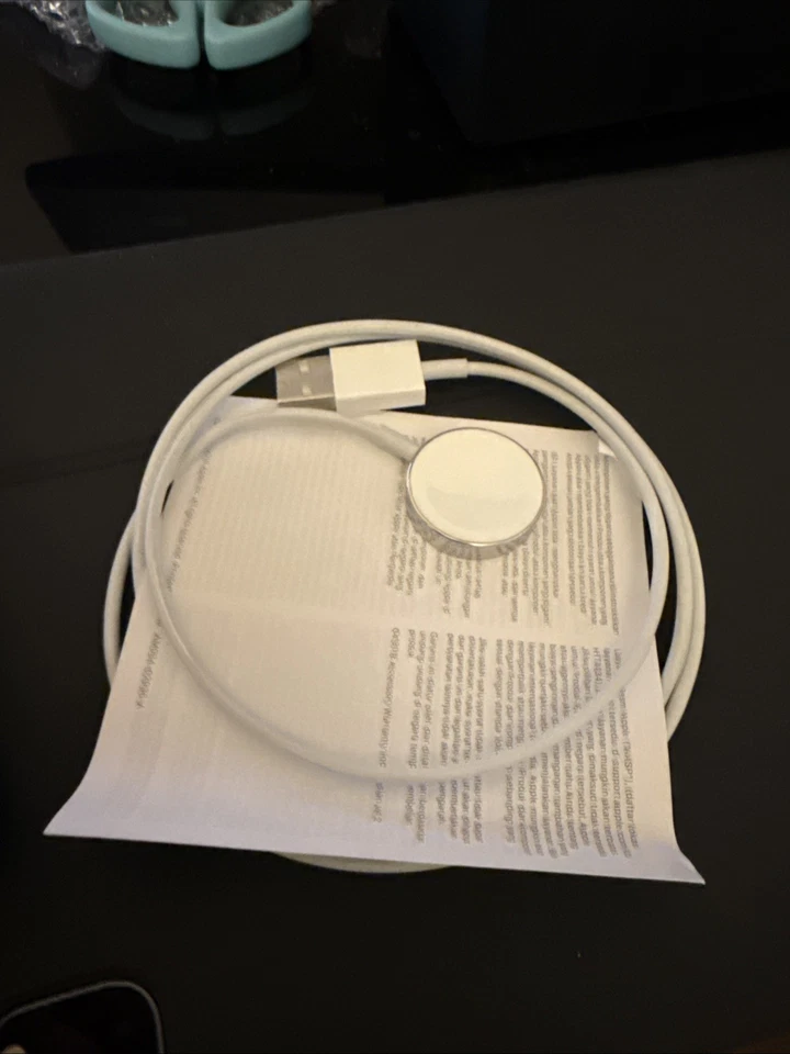 6 Apple MX2E2AM A2255 Magnetic Chargers to USB Cable Apple Smart Watch 1M Lot - Image 4 of 4