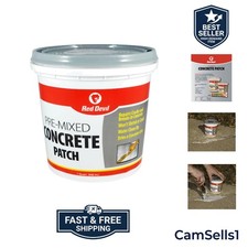 1 Quart Waterproof Pre-Mixed Concrete Filler for Holes and Cracks - Made in USA