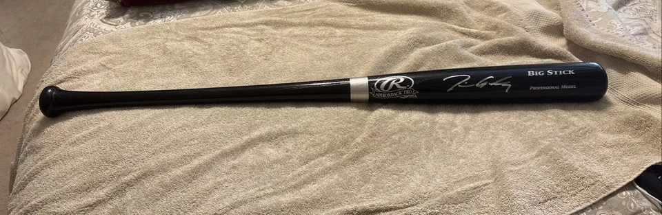 Tim Anderson AUTO Rawlings Adirondack Pro Big Stick Pro Schwartz COA MARLINS - Image 3 of 4