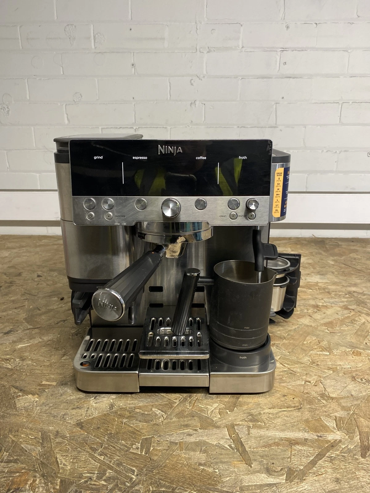 Ninja ES601UK Luxe Café Premier 3-in-1 Coffee Machine (For Parts)