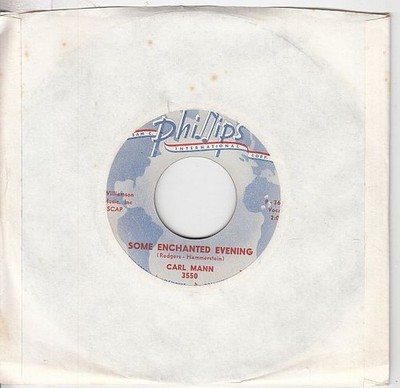 Carl Mann   Some Enchanted Evening / I Can't Forget 7''  45