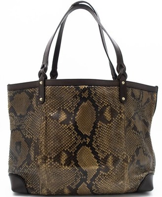 GUCCI HOBO SCHULTERTASCHE SHOULDER BAG SCHLANGELEDER PYTHON ELEGANT LUXUS RAR