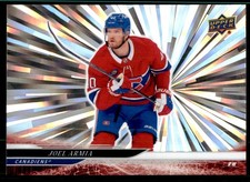 2024-25 UPPER DECK OUTBURST SILVER JOEL ARMIA MONTREAL CANADIENS #574
