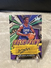2022-23 Panini Court Kings Fresh Paint Moussa Diabate RC Auto SP#/199 Clippers