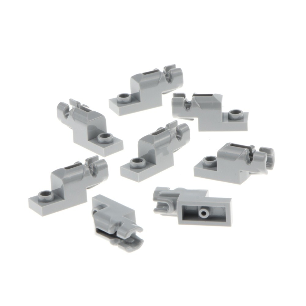 8x lego Weapon Blaster 1x2 Neu-Hell Grey Without Hood Shooter Gun 6167514 15403