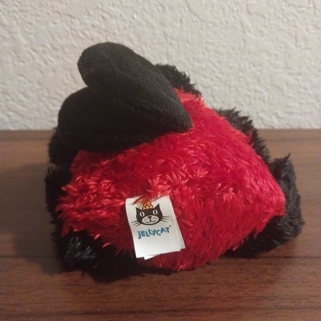 Jellycat Leila Ladybug Tot - Plush Soft Toy 7