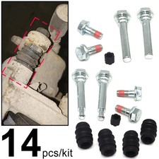 For FORD FIESTA MK6 MK7 2008-2017 Front Brake Caliper Slider Bolt Pin Kit Sleeve