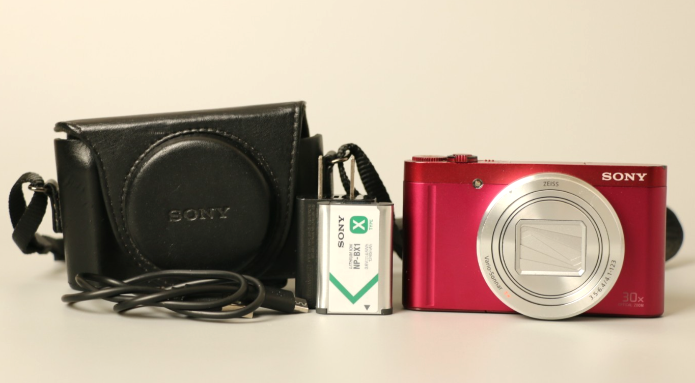 Sony Cyber-shot DSC-WX500 Digital Camera 18.2MP 30x Optical Zoom English OK