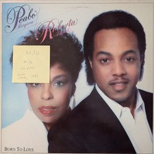 Peabo Bryson & Roberta Flack Born To Love Vinyl Record LP EX/VG EST7122841 1983