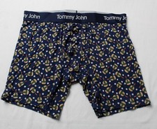 Tommy John Men's Mid-Length Second Skin Boxer Briefs ZG3 Pickle Ball Size XL NWT