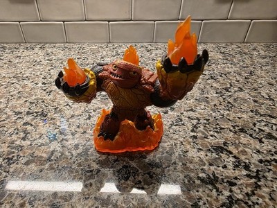 Skylanders Giants Hot Head Figure Toys to Life Orange Base Activision TESTED