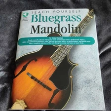 Bluegrass Mandolin Instruction Book with Tabs & Downloadable Audio, New,