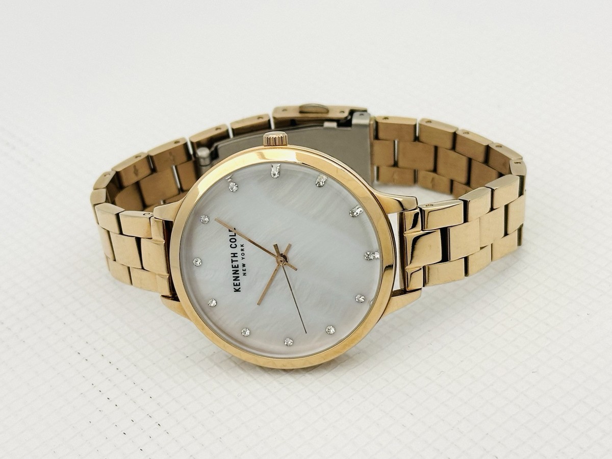 Kenneth Cole KC15056M Mother of Pearl Dial Stone Markers  display picture 2