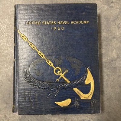 US Naval Academy Yearbook The Lucky Bag of 1960 Hardcover USS William Roark