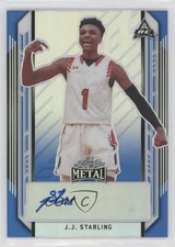 2021-22 Leaf Metal Blue Rainbow /50 JJ Starling #BA-JJS Auto