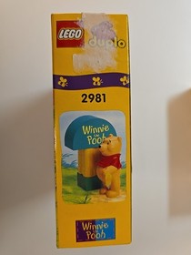 Vintage Lego DUPLO 2981 Winnie the Pooh  1999 NEW Unopened&nbsp;8PC Set 1.5-6Y