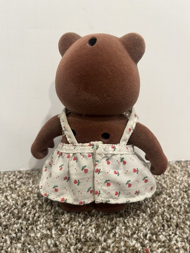 Vintage Sylvanian Families–Dancin’ Performers – Brown Bear Sister–TOMY-Works - Foto 3 di 8