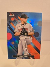 2025 Topps Finest - Corbin Burnes #14 Sky Blue Refractor /325