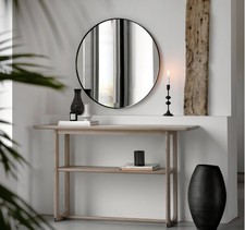 Console Table Smoked Oak