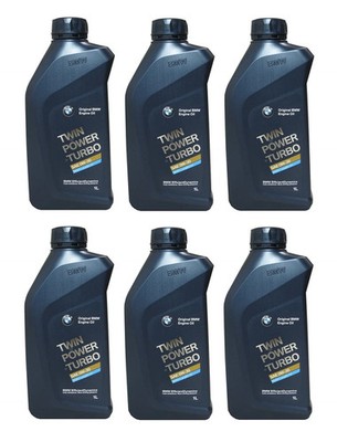 BMW Twin Power Turbo 0W-30 Original BMW TPT LL-04 Motoröl Genuine Engine Oil 6L