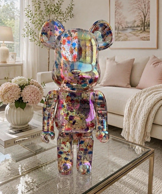 Anever Bear-brick 1000% Multicolor Bear Figure