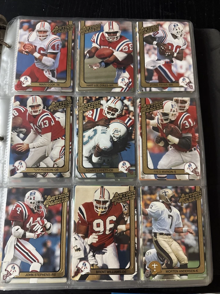 1991 Action Packed Football Card #s 146-299 -You Pick- NFL Trading Cards - Image 3 of 4