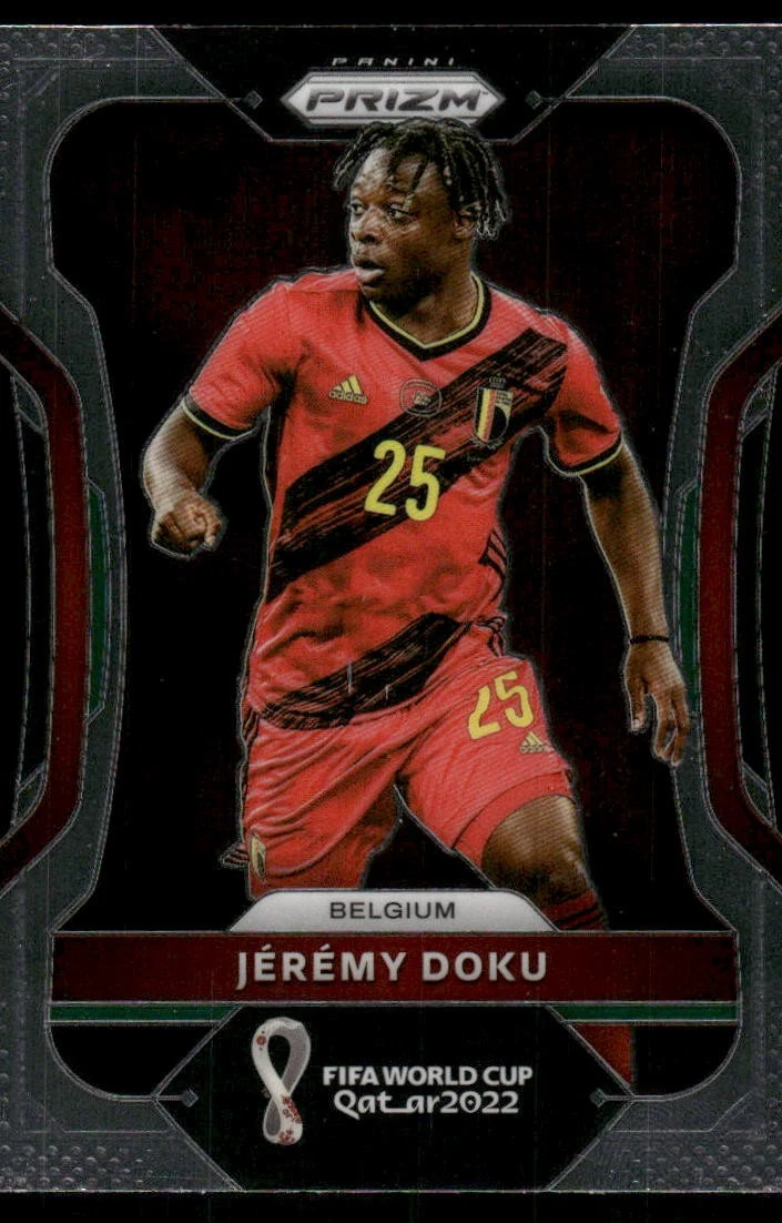 2022 Panini Prizm World Cup Qatar Jeremy Doku #18 for sale | eBay