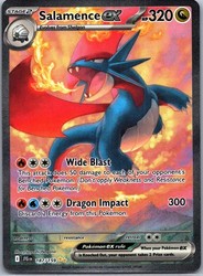Salamence ex 187/159 Journey Together Special Illustration Rare