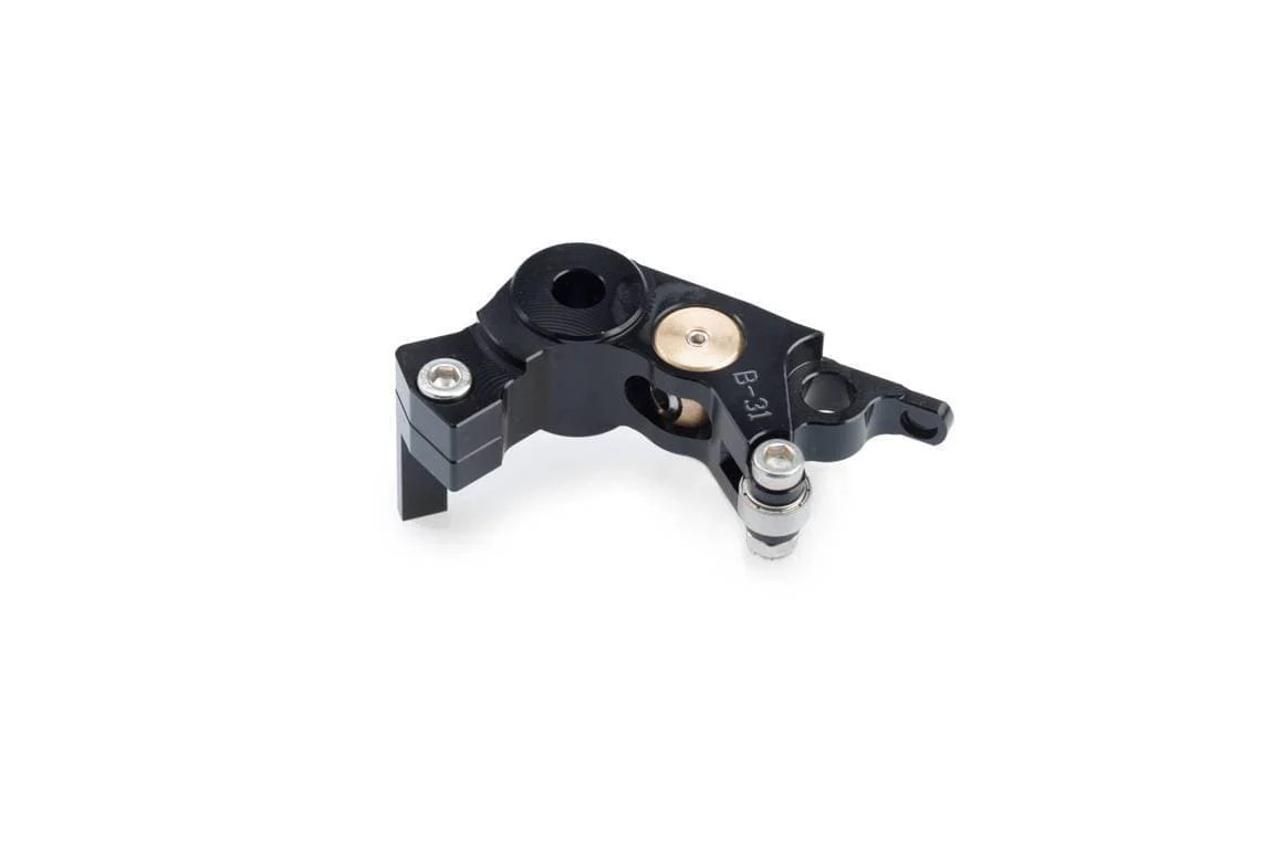 Puig Front Brake Lever Adaptor | Black | Fits Various Kawasaki Models