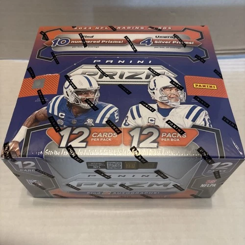 2023 Panini Prizm FOOTBALL Factory Sealed Hobby Box CJ Stroud Rookie Color Blast