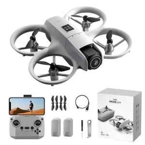 Drone avec HD Caméra pour Adultes, 360° Décollage/décollage à une clé, tête...