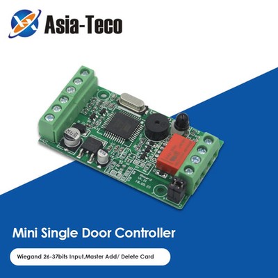  Mini Single Door Controller 26-37 Bits 1000 Users Data Access Control System