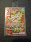 Meowth ex 121/088 ENGLISH Special Illustration Rare - Perfect Order SIR Pokemon
