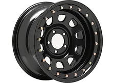 15x8 5x4.5/ 3.75BS 252 Street Lock Flat Black Pro Comp Wheel