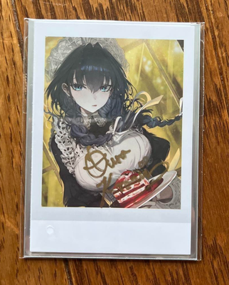 Hololive English Ouro Kronii birthday 2025 Bromide card Limited