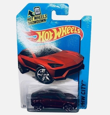 Hot wheels Lamborghini Urus Hw city 23/250 CFG93-07B3 red 2013 new READ
