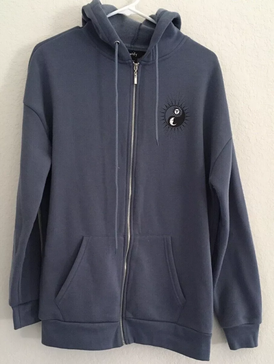 Oversized zipper sweater sale