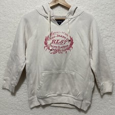 Polo Jeans Company Girls Ivory Pullover Hoodie Youth Size S/CH