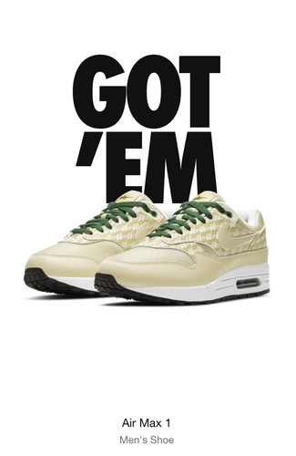 Nike Air Max 1 Premium “Lemonade” Sz 9M 10.5W Order Confirmed - Picture 6 of 6