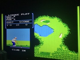 NES Ghostbusters & Golf 2 Game Lot - Nintendo NES, Cleaned Tested Working!!!