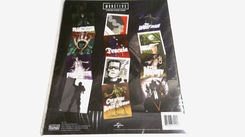 Trends Posters 12 Universal Monsters 8.5x11 Posters Dracula, Mummy, Frankenstein - Picture 2 of 2