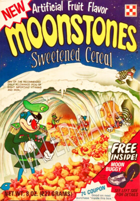 Ralston Moonstones Cereal High Quality Metal Magnet 2.7x4 inches 8918