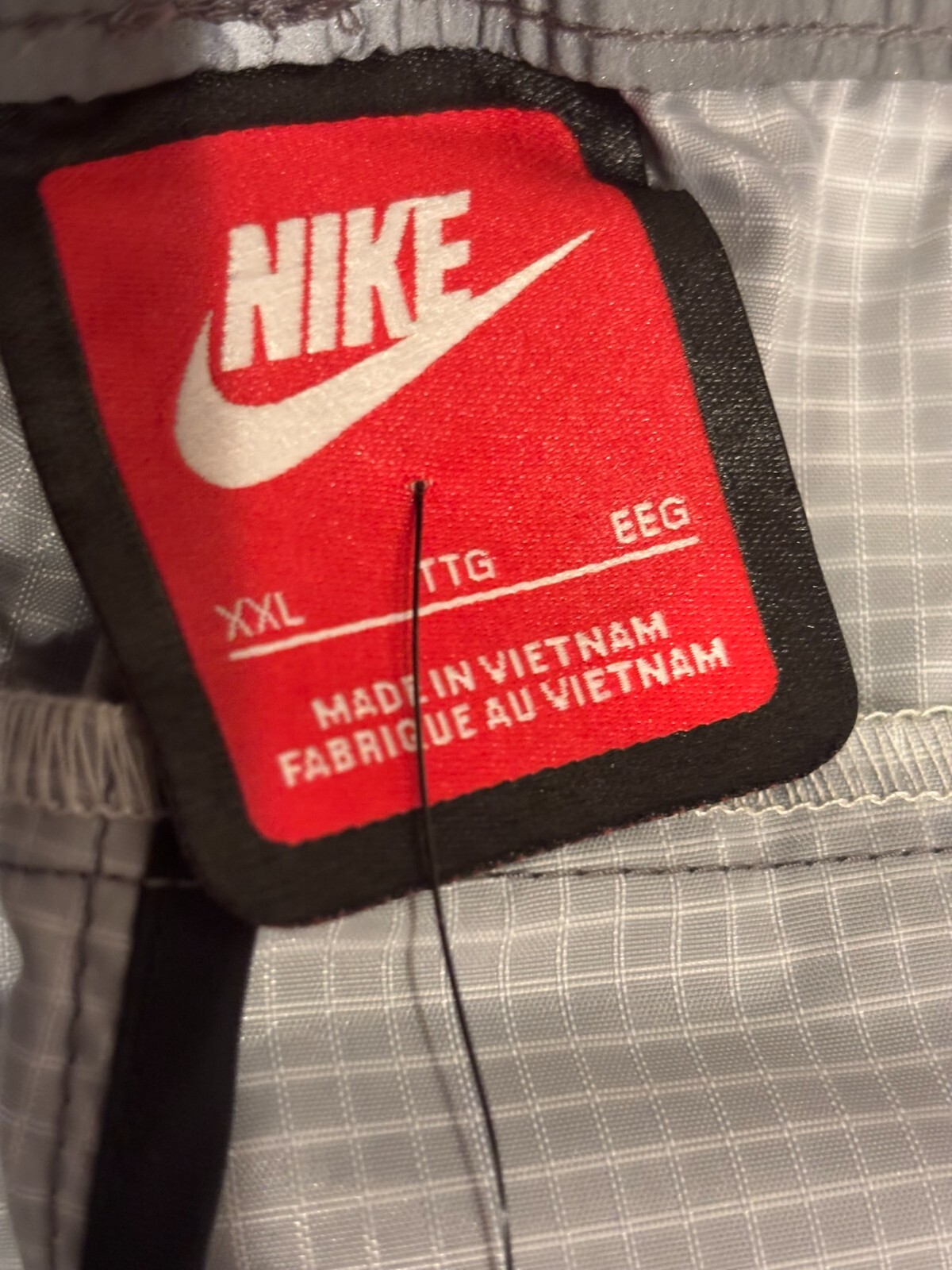 Nike Tech Woven Flash Pants Reflect Silver Black FZ7587 035 Men's XXL thumbnail 8