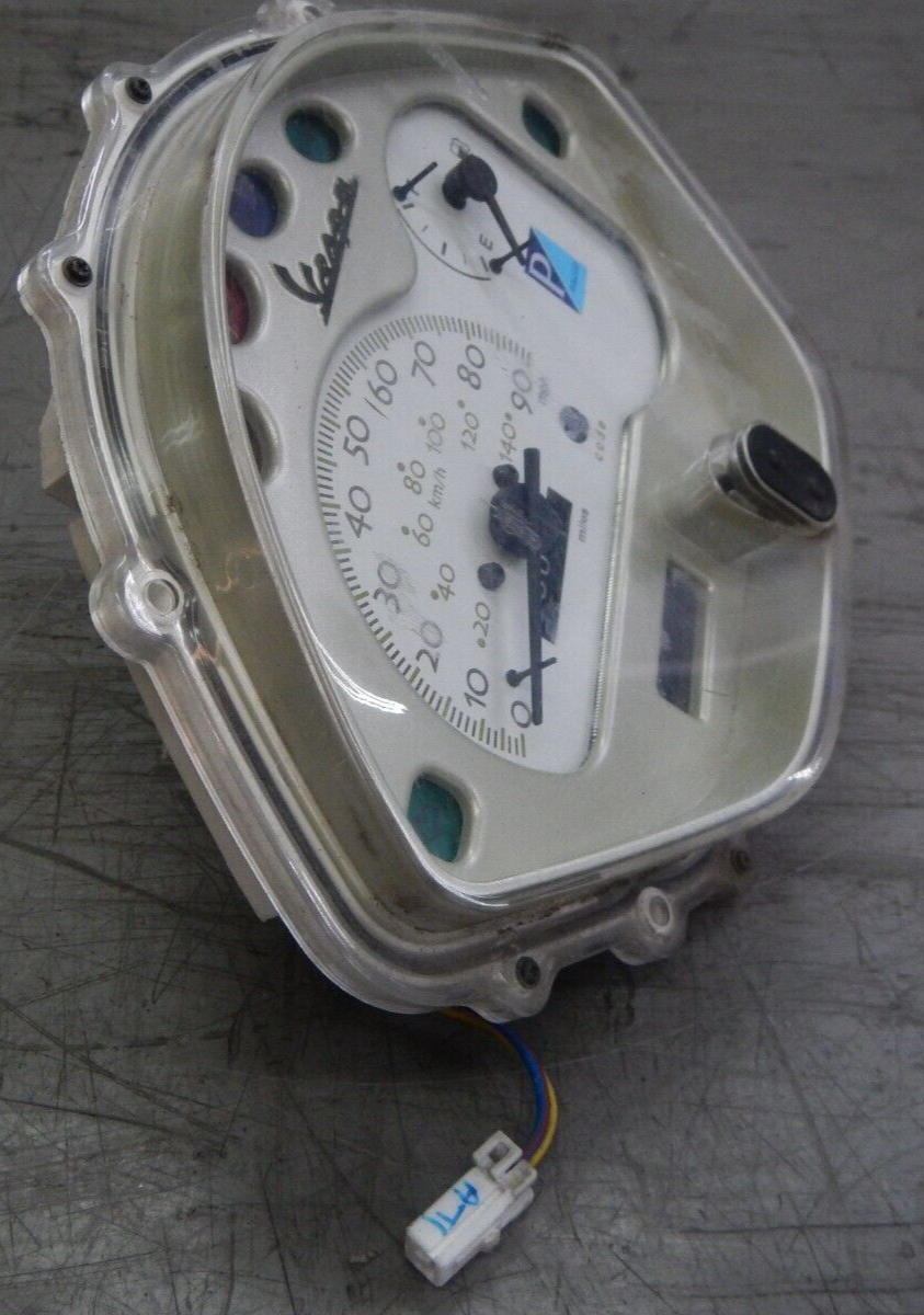 2008 VESPA LX 150 OEM SPEEDO METER ASSEMBNLY 639298 | eBay