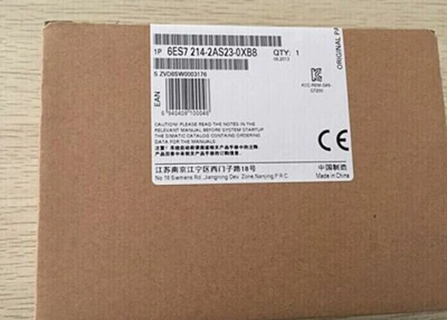 1PC New Siemens 6ES7214-2AS23-0XB8 In Box Expedited Shipping - Picture 1 of 2