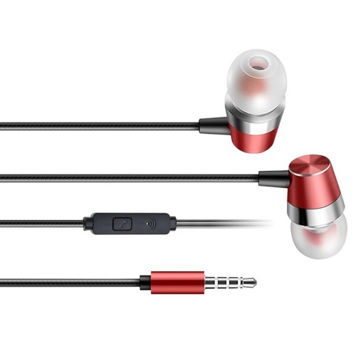 Corded Headphones in Ear 3.5mm Ear Sports Earbuds Earphones with Microphone - Zdjęcie 5 z 11