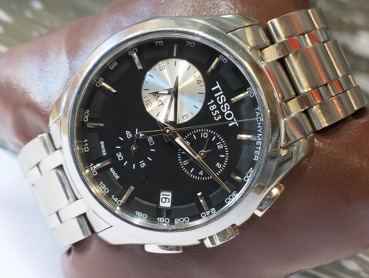 TISSOT クォーツ腕時計 VINTAGE TISSOT CHRONOGRAPH QUARTZ T035439A SWISS MEN'S FULL