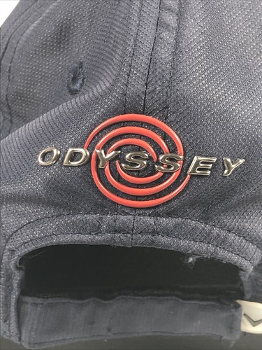 Sombrero de golf Callaway azul oscuro y cromo correa ajustable Odyssey - Imagen 3 de 6